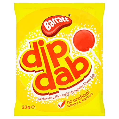 Barratt Dip Dab Strauberry Lolly (23g)