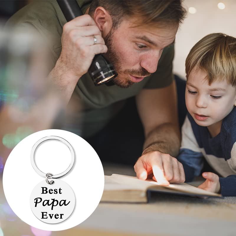 Miniatura 6 de Regalos de Kechain para hombres, papá, padres, regalo de cumpleaños para papá, papá, padre, regalo de Navidad, llaveros de hija, hijo, mejor idea de