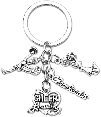 ShiQiao Spl Cheerleader Keyring for Girls Cheerleading Gifts for ...