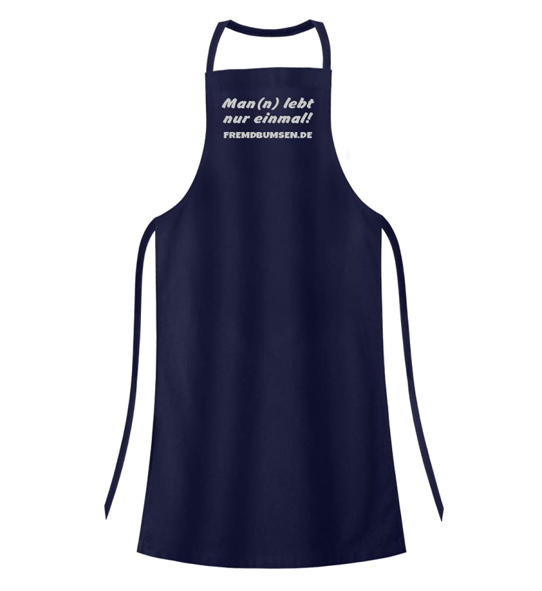 Tablier barbecue bleu taille unique : le cadeau idéal original - 4