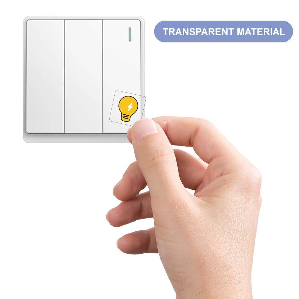 400 étiquette Autocollante pour Interrupteur 22 modèle Autocollants D'Identification D'Interrupteur Multicolores Autocollants Étiquettes de Tableau de Distribution pour Maison Cuisine Bains
