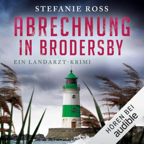 Diseño de la portada del título Abrechnung in Brodersby. Ein Landarzt-Krimi
