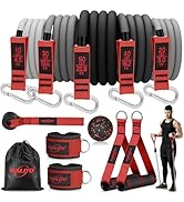 Walito Resistance Bands Set - Exercise Bands with Handles, Elastic Bands for Exercise, Resistant ...