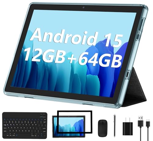 Android 15 Tablet 2025 New 10 Inch Tablets with...