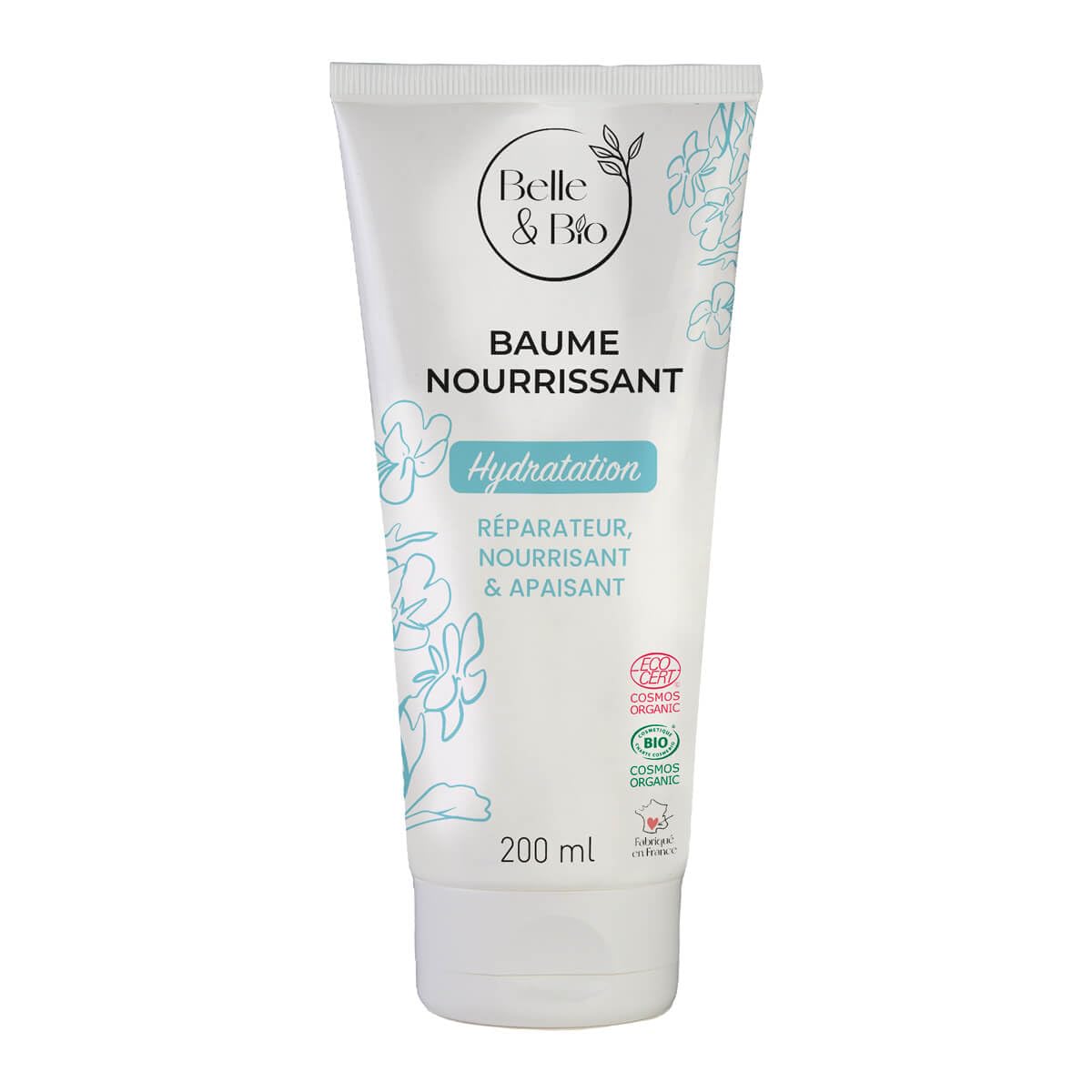 Belle&Bio Nourishing Body Balm for Silky Skin 200 ml Cosmos Certified by Ecocert