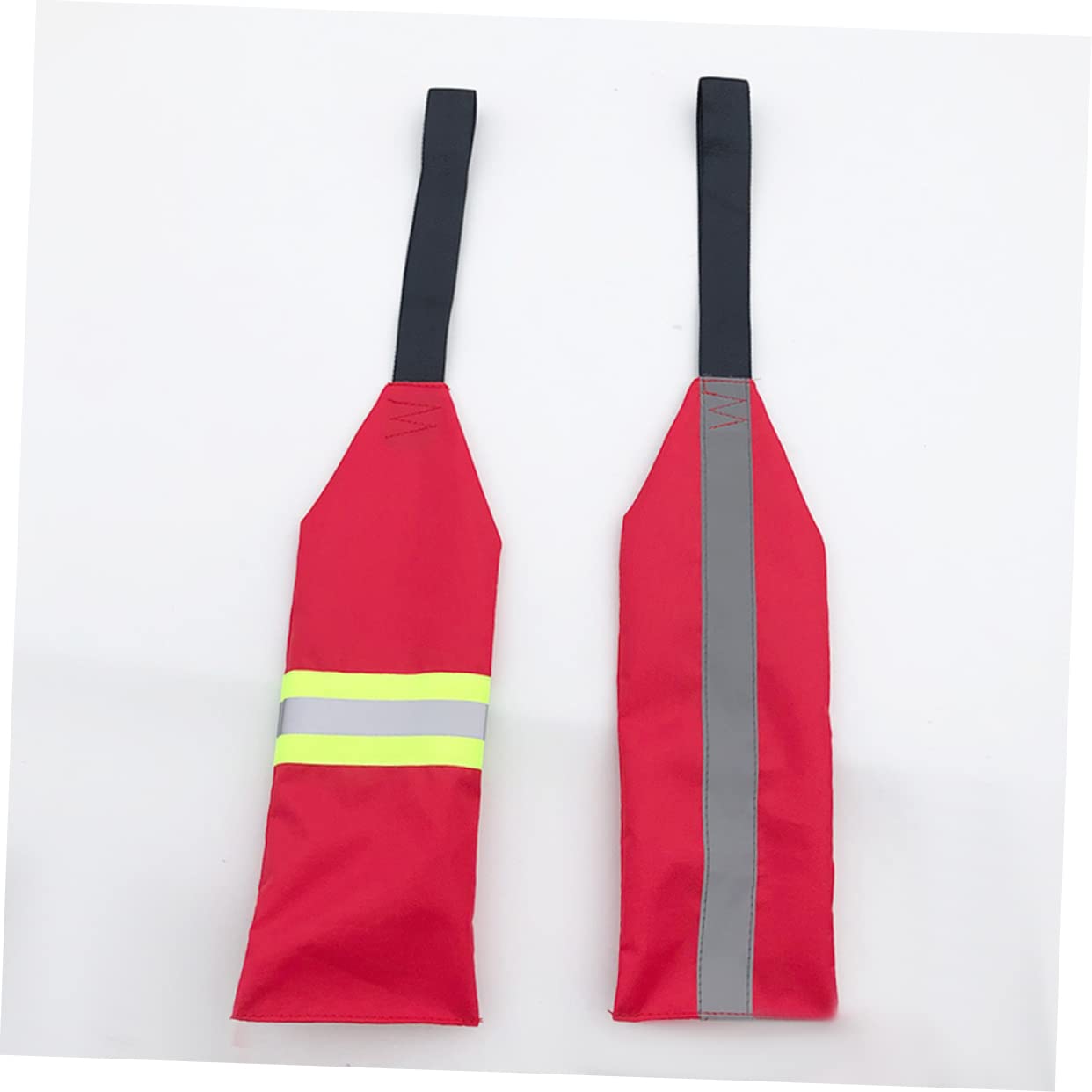 Abaodam Bandera De Seguridad para Kayak Accesorios para Enganche De Accesorios Bandera De Seguridad para Remolque Exterior s De para Kayak 2 Piezas x 4