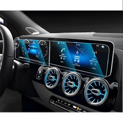 Protection ecran Mercedes GLB CLA GLA tactile 10.2 pouces verre trempe CDEFG