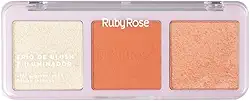 Trio Blush Iluminador HL70 B20 BH10 HBF5831 Ruby Rose