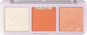 Trio Blush Iluminador HL70 B20 BH10 HBF5831 Ruby Rose