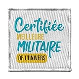 IMPRIME EN FRANCE : Redonnez vie a vos vetements avec style. Nos ecussons sont imprimes dans notre atelier en France. Le motif est incruste dans le tissu polyester, garantissant des couleurs vives qui ne deteignent pas au lavage.