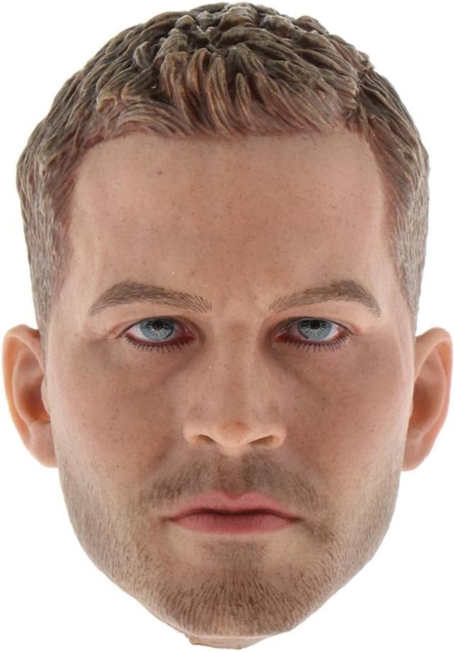 1/6 Scale European and Male Figure Head, Doll Head