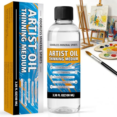 Odorless Mineral Spirits Paint Thinner for Artists