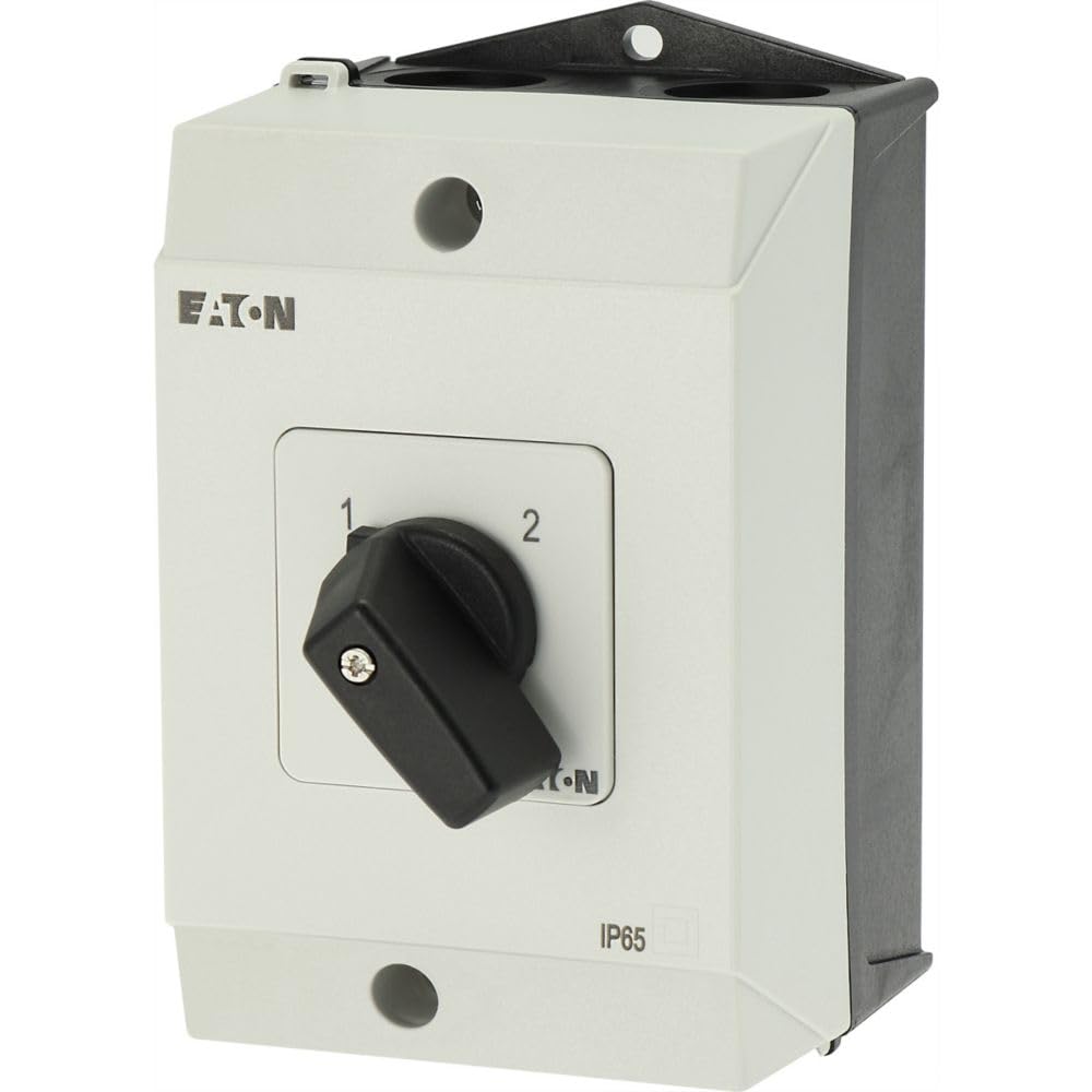 Eaton 222674 Pol Conmutador, contactos: 8, 20 A, dahlander de cambio de marchas, 2 drehzahlen, frontal Cartel: 1 – 2, 90 °, rastend, montaje