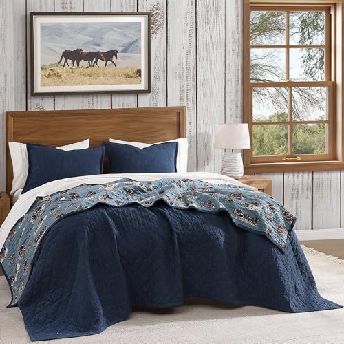 Image of Paseo Road Tasha Polizzi Settler 3 Piece Queen Western Bedding Quilt Set