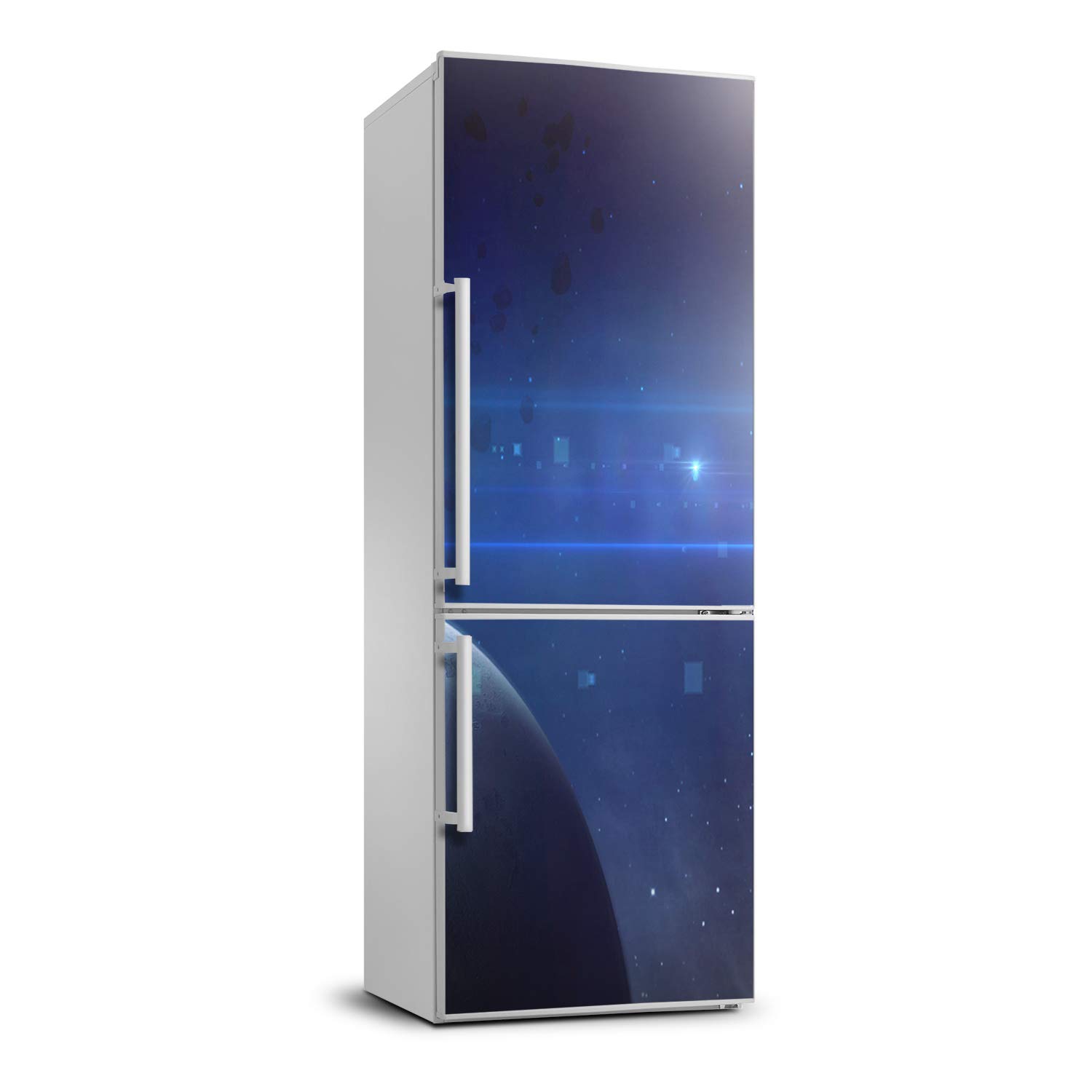 Autocollant frigo bateau 70x190cm Tulup vinyle décoratif