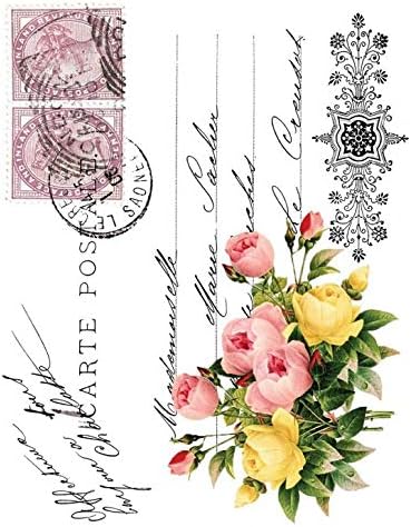 Dress My Craft Fabric Transfer Sheet 24X34cm-Bunch, Bunch Of Soft Roses