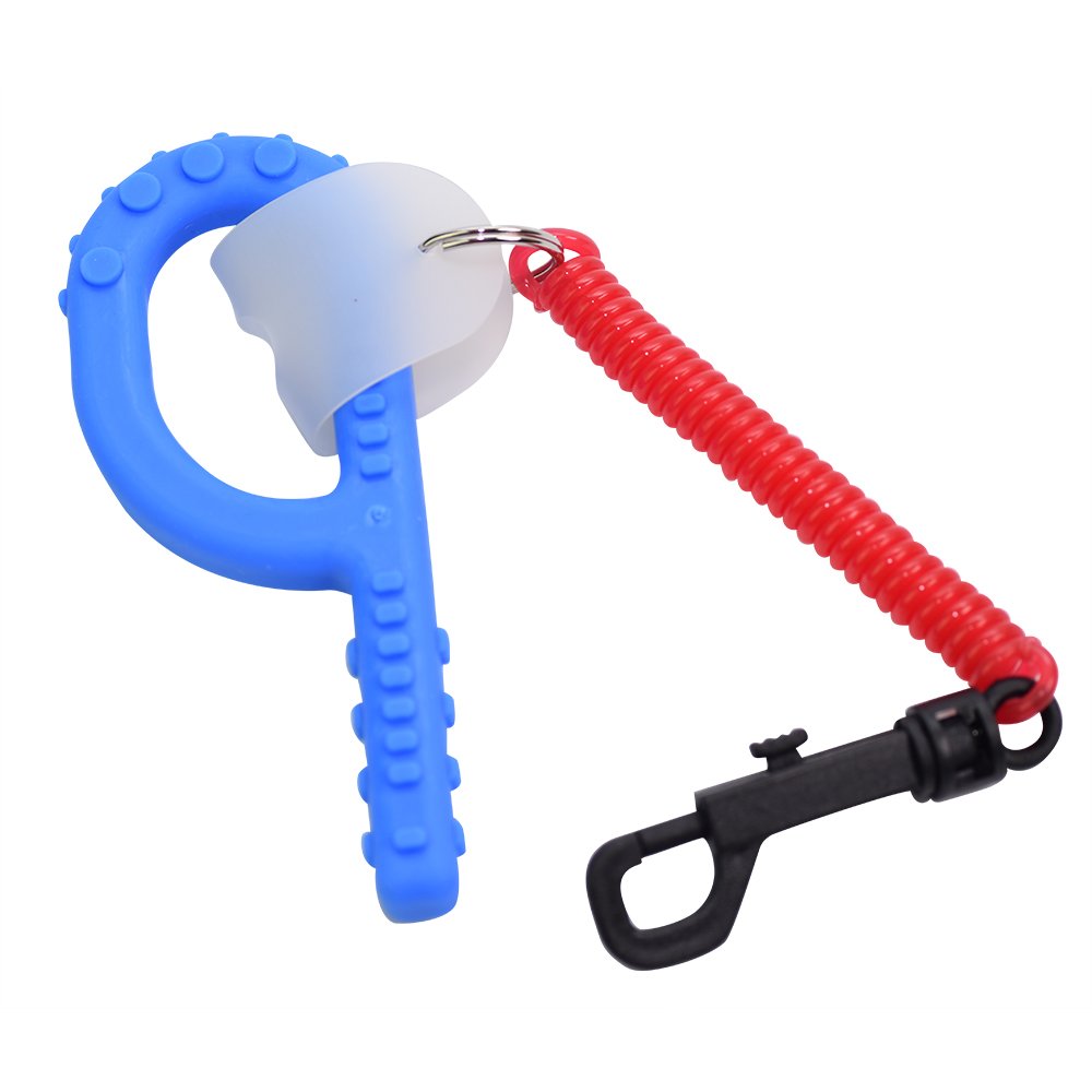 Springz Chewy Holder Aqua with Natural Strap