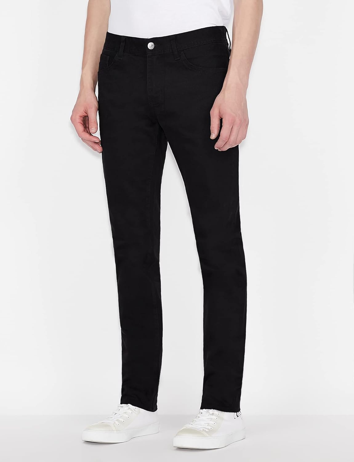 Armani Exchange Mens A|x Armani Exchange 5 Pocket Pocket Slim Denim - Image 5