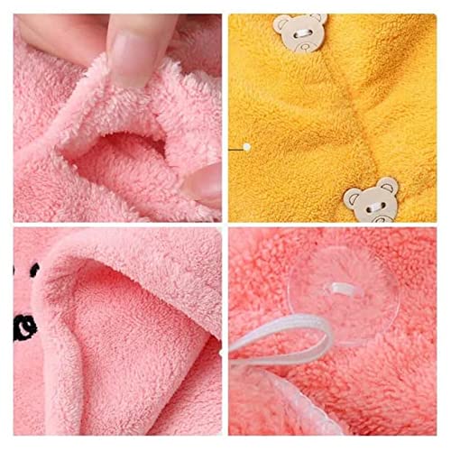 Rapid Drying Towel For Women, Coral Fleece Women Hair Towel Set, Soft Dry Hair Towel With Embroidery, Super Absorbent Hair Wrap Turban Microfiber Hair Towel Wrap For Children And Women (Purple) #TOP3