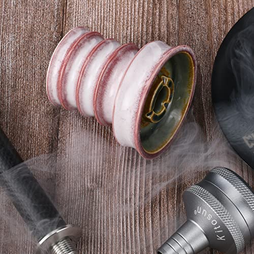 Tabakkopf Shisha Phunnel Kopf - Kitosun Shisha Kopf Shisha Bowl Shisha Aromen 15gTonschale mit Rand kompatibel mit allen… – Bild 7