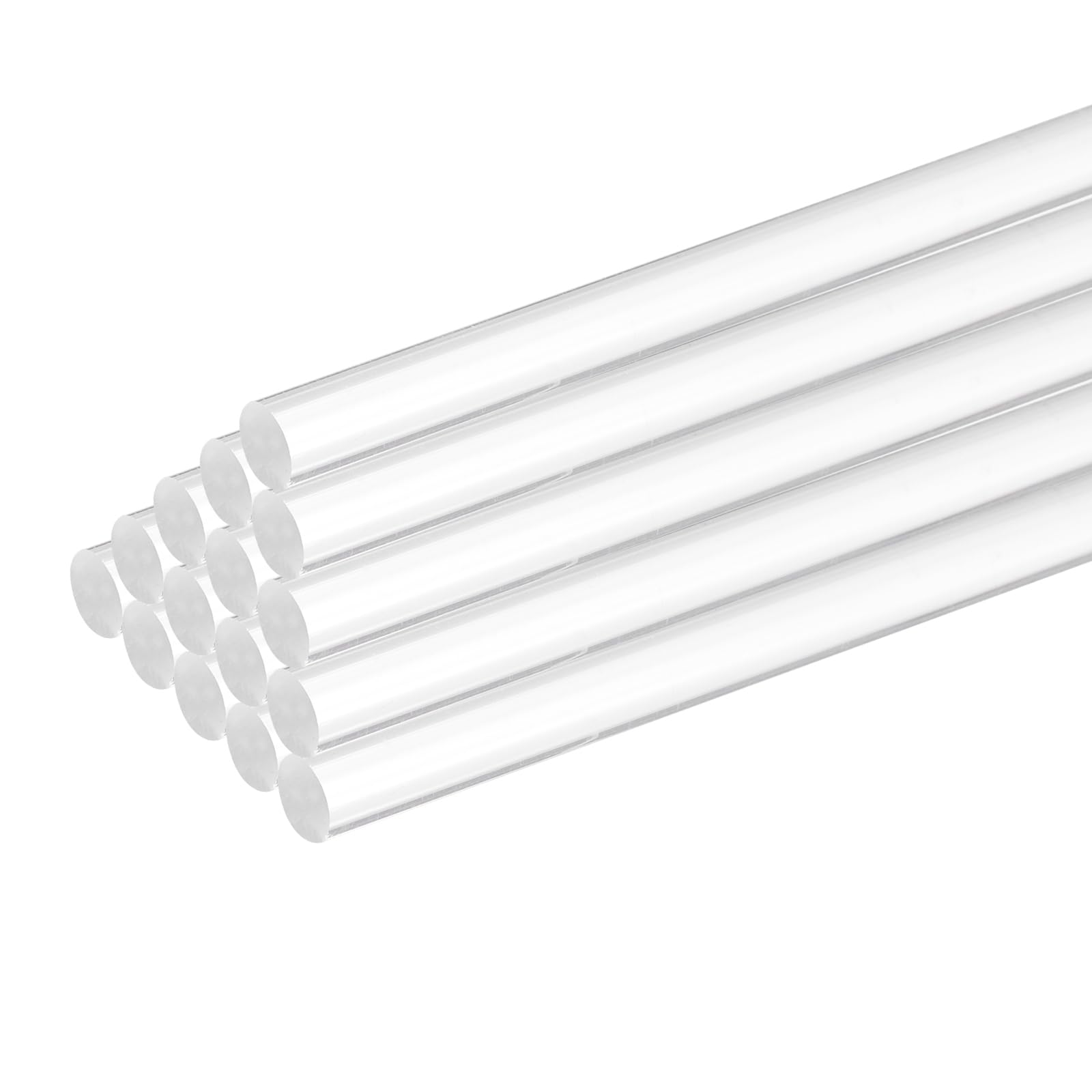 Acrylic Dowel Rods - 8 Clear Sticks for DIY Crafts -28