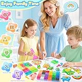 DazzBoom 5100+ Wasserperlen für Kinder Set 42 große Gitter 36 Farben Feste Wassernebelperlen 6 Farben leuchtende Wassernebelperlen Bunte Wasserperlen für Kinder ﻿ - Image 5