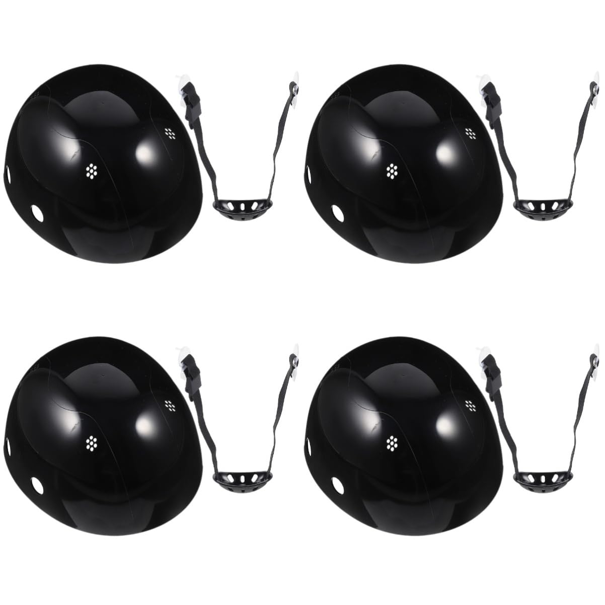Gatuida 4ensembles Casquette De Sécurité Anti-Collision avec Insert Flexible pour Divers Types De Chapeaux Et Ventilé Parfait pour Activités Industrielles Plein Air