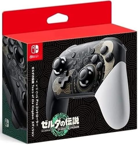 Proコントローラー ゼルダの伝説 ティアーズ オブ ザ キングダムエディション + lollolマイクロファイバークロス(商標登録済)