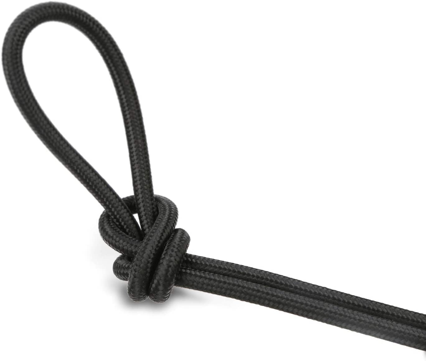 32.8ft Round 18/2 Rayon Covered Wire,HESSION 18 AWG Antique Industrial Electrical Cloth Cord,Vintage Style Lamp Cord Strands(Black)