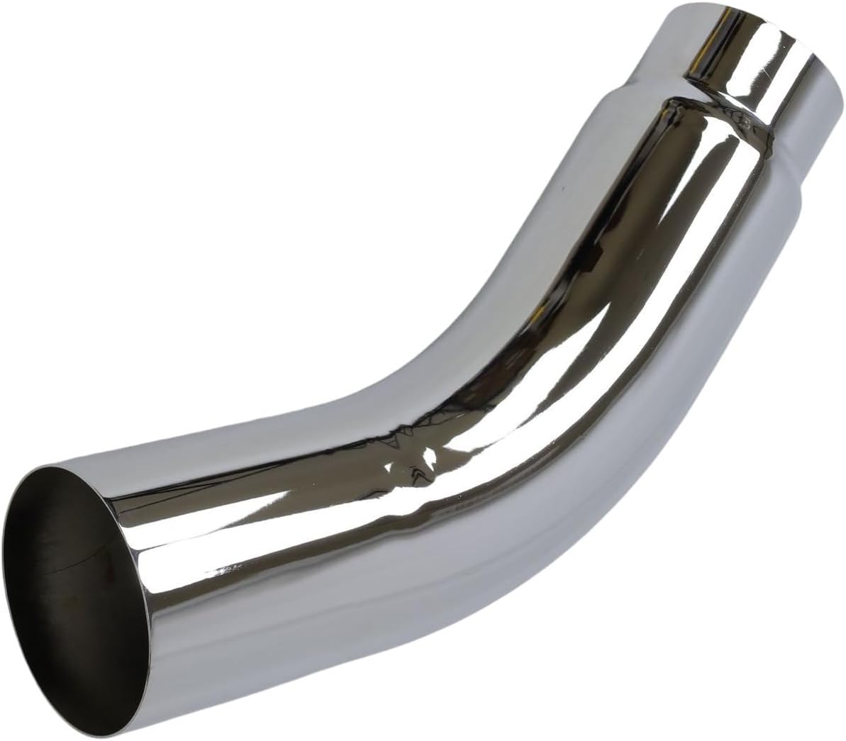 DIESEL EXHAUST CHROME TURNDOWN ELBOW TIP 4 IN Inch INLET 5" OUTLET 23 - Foto 11