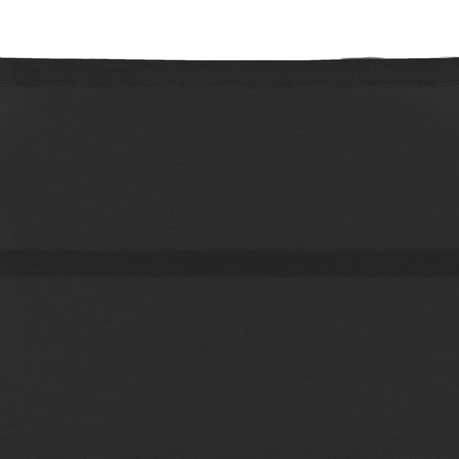 Rantry Lettino Prendisole in textilene e Alluminio Nero