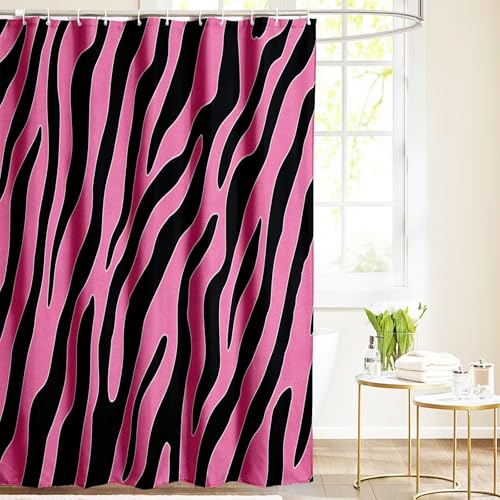 Rideau de douche 200x200cm léopard noir imperméable avec crochets