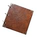 GnD Heart-Shaped Leather Cover Scrapbook DIY Photo Album,Perfect as Wedding Guest Book/Anniversary Gift