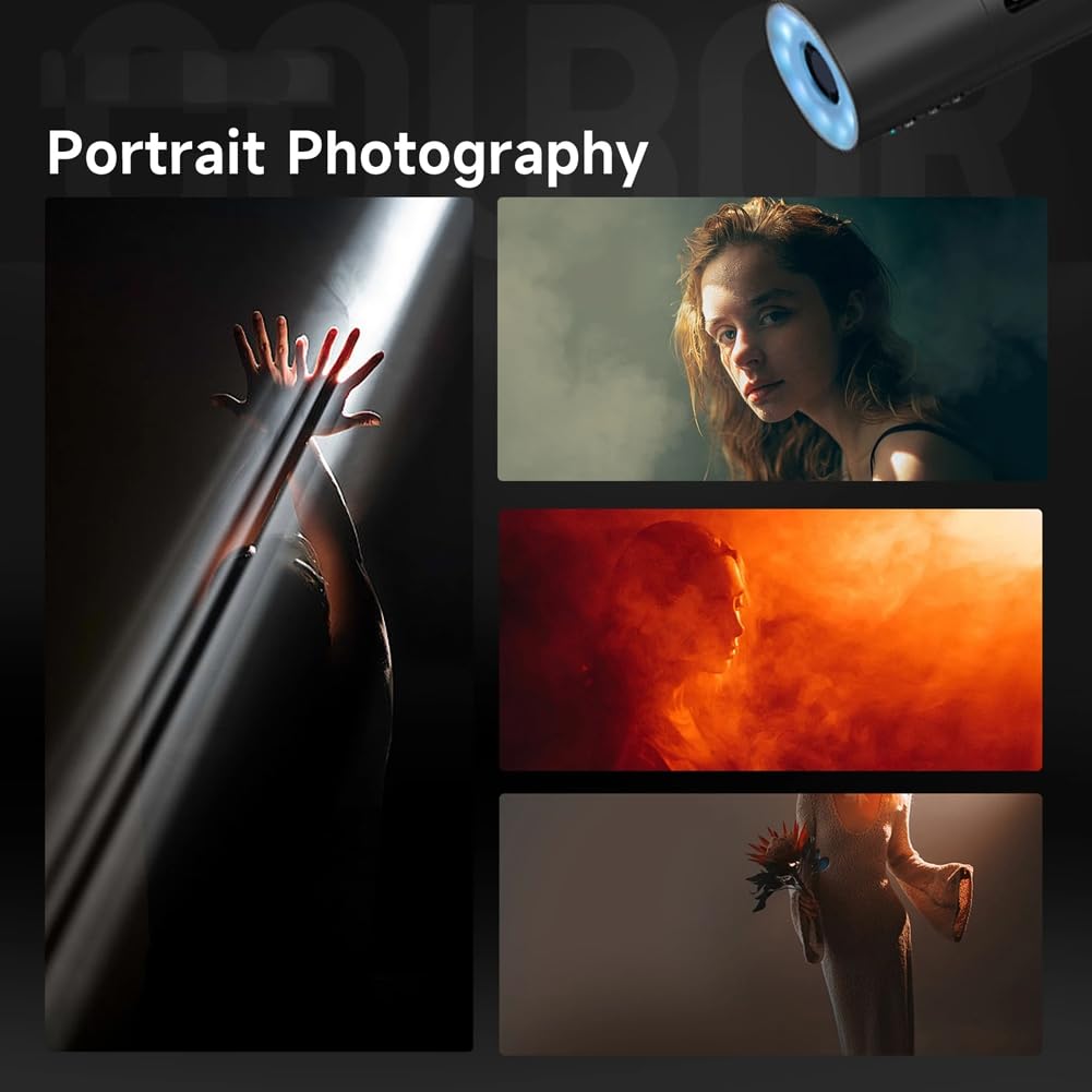 Máquina de Humo Portátil Plegable CF5 para Fotografía, con Control Inalámbrico, para Crear Efectos de Humo para Videos, Fiestas, Fotografías y Películas.