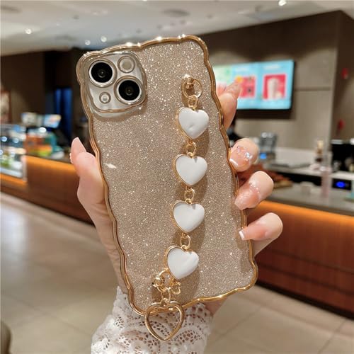 Coque iPhone X antichoc avec chaîne de poignet contre les chutes