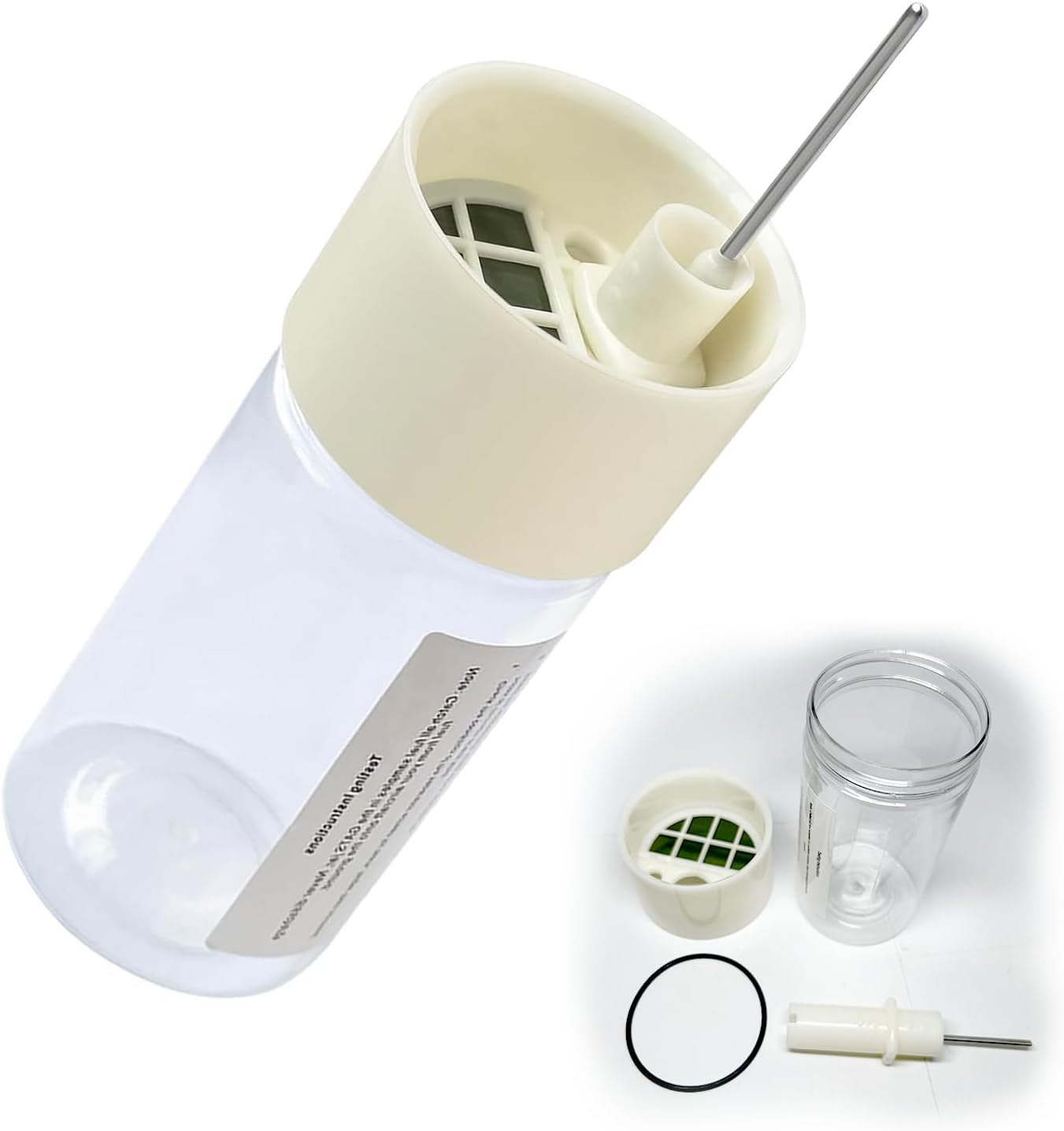 Aviation Fuel Testing Jar for Fuel Sump Aviation, Fuel Pressure Tester, The Octane Tester is Used to Separate Water and impurities and Recover Fuel (Clear)