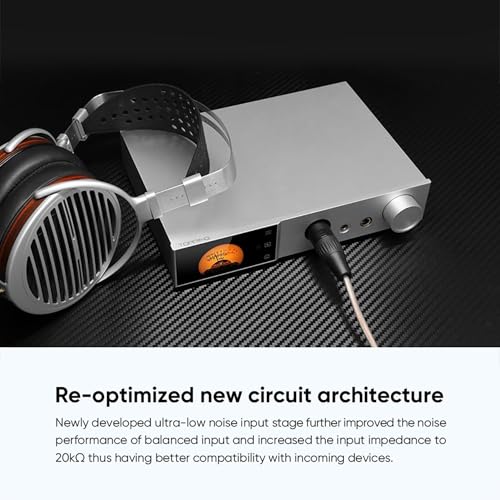 Image of AOSHIDA Topping A70 Pro 17000mW*2 Headphone Amp Preamp, RCA /XLR /TRS /EXT to 4.4mm /6.35mm /4-Pin XLR Balanced Headphone Amp, XLR /RCA Preamp, 12 Trigger, Amplifier for Earphones /Headphones /IEMs (Silver)