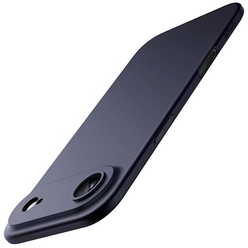 JETech Slim Case for iPhone Air, Ultra-Thin Lightweight Minimalist Phone Cover with Camera Lens Protection, Matte Anti-Fingerprint Finish, 6.5-Inch Display (Deep Blue)