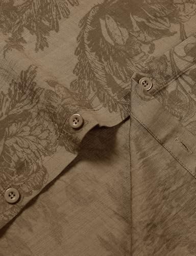 Men's Stylish Casual Printed Short Sleeve Button Down Shirts Summer Vacation Beach Tropical Hawaiian Shirt3