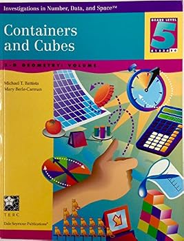 Paperback Containers and Cubes: 3-D Geometry: Volume (Investigations in Number, Data, and Space, Grades 5-6) Book