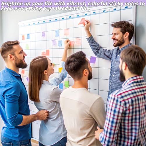 Image of 35 Pack Sticky Notes Bulk 3x3 Inch 5 Morandi Pastel Colors Memo Pads