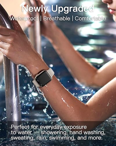 Image of 6 Pack Silicone Sport Bands Compatible with Apple Watch Bands for Women Men | Soft Wristband 40mm 38mm 41mm 44mm 45mm 46mm 42mm 49mm, Replacement Strap for iWatch Series 11 10 9 8 7 6 5 4 3 2 1 SE Ultra