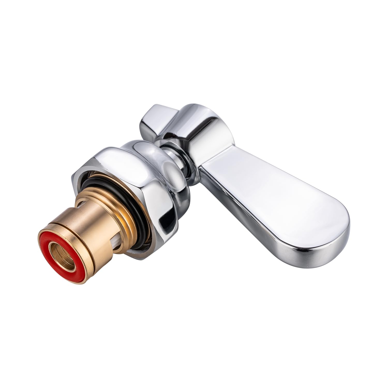 Ensemble de remplacement de tige de valve de rechange pour robinet de cuisine commercial, laiton construit avec disque en céramique