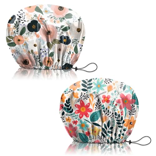 Charlotte cheveux douche double couche étanche et réutilisable