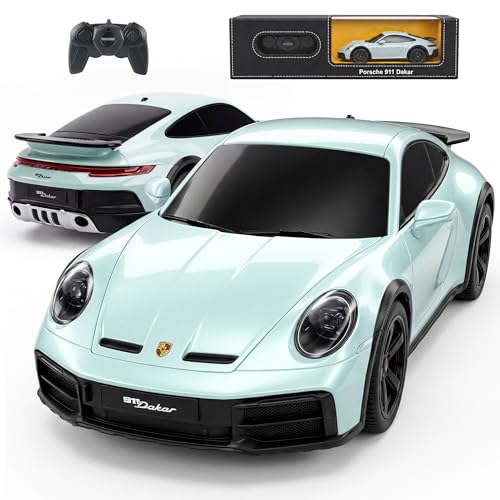 Image of BEZGAR Porsche 911 Dakar RC Car 1:24 Officially Licensed Remote Control