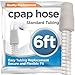 RespLabs CPAP Hose, Grey Premium Tubing - The Original Universal 6 ft. Tube | Compatible with Respironics and ResMed Devices