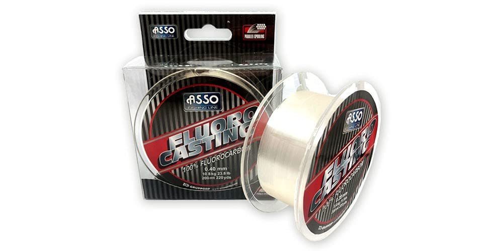 ASSO FLUOROCASTING - 0.35 mm, 200 m, bobina, WHITE-00
