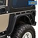 EAG Rear Fender Flare Armor Steel Fit for 97-06 Wrangler TJ