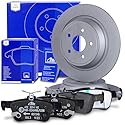 ATE Bremsenset Hinterachse inkl. Bremsscheiben hinten Ø316mm voll und Bremsbeläge hinten Kompatibel mit FORD KUGA Mk2 (DM2), KUGA Mk2 VAN