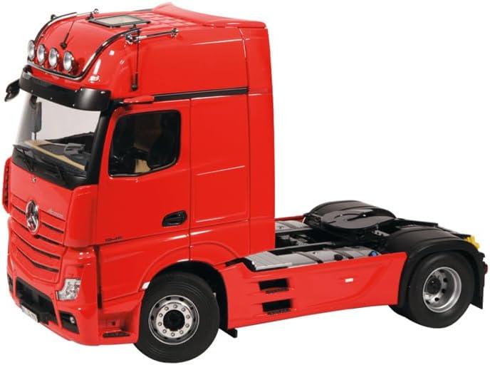 for Mercedes Benz for Mercedes Benz for NZG for Mercedes Benz Actros GigaSpace 4x2 Red 1/18 Truck Pre-built Model